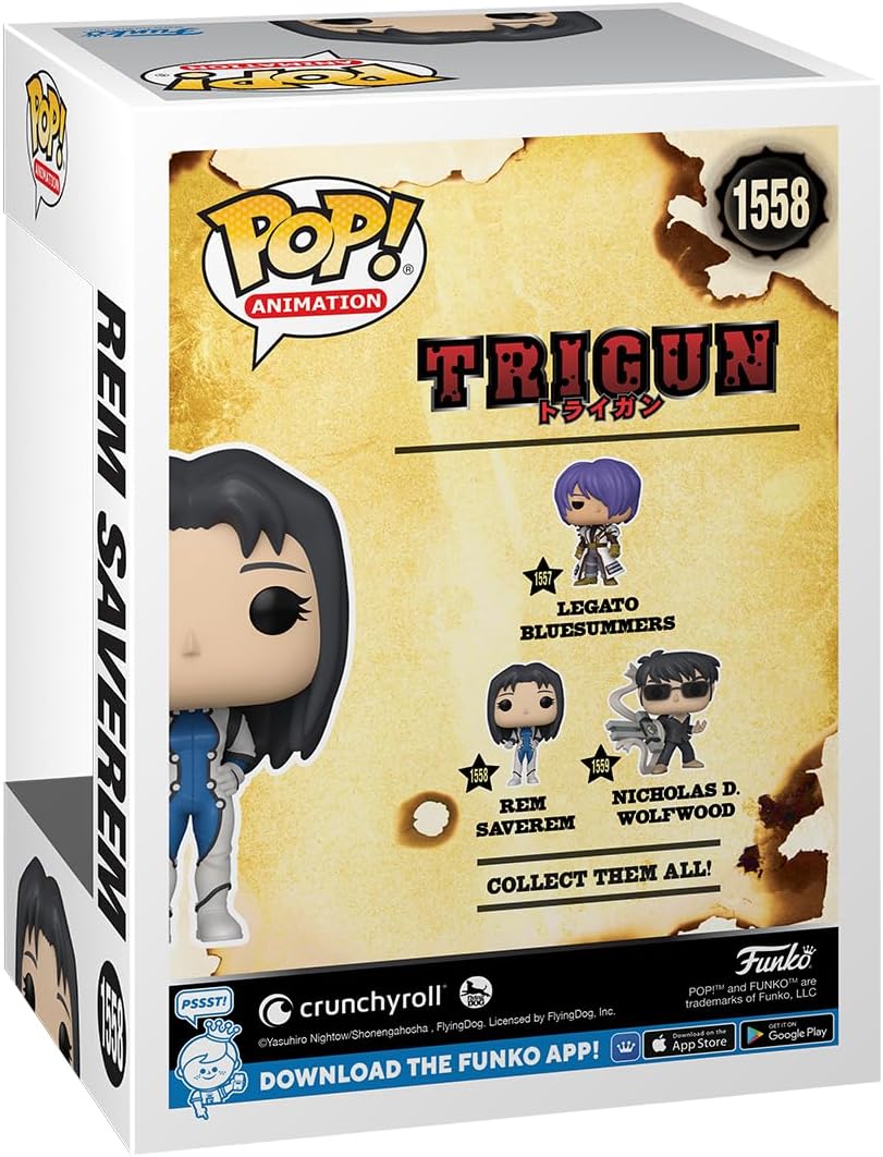 Funko Pop! Trigun – Rem Saverem #1558 Vinyl Figure