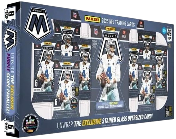 2025 Mosiac Football Costco Exclusive Bundle Box