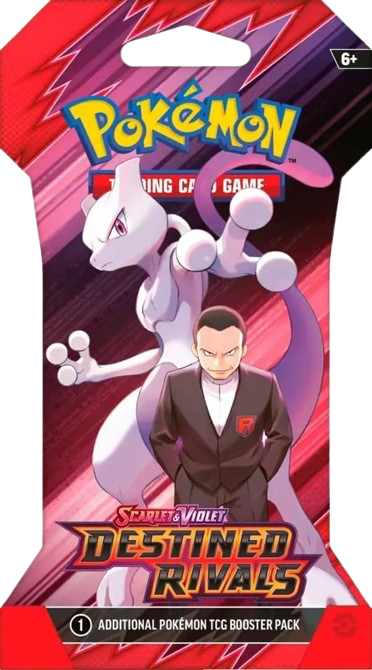 Destined Rivals Booster Pack - SV10: Destined Rivals (DRI) | Giovanni & Mewtwo