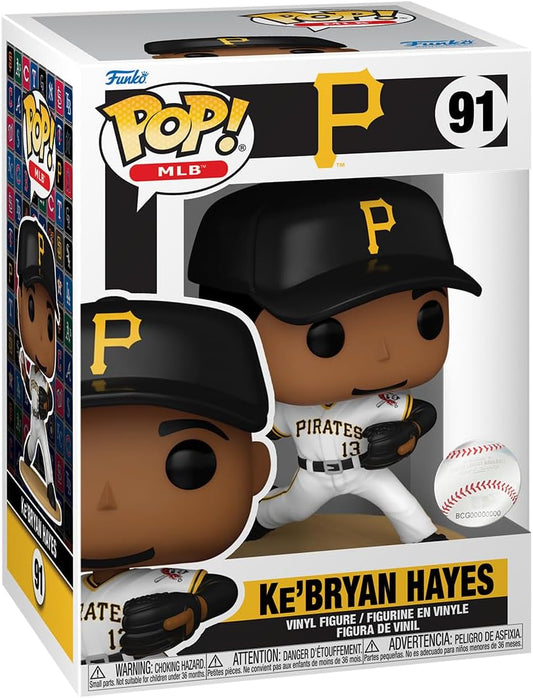 Funko Pop! MLB Pittsburgh Pirates – Ke’Bryan Hayes #91 Vinyl Figure