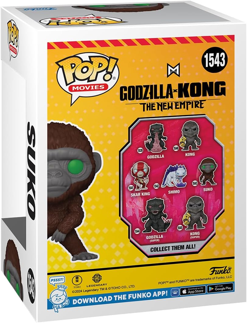 Godzilla x Kong: The New Empire Suko Funko Pop! Vinyl Figure #1543